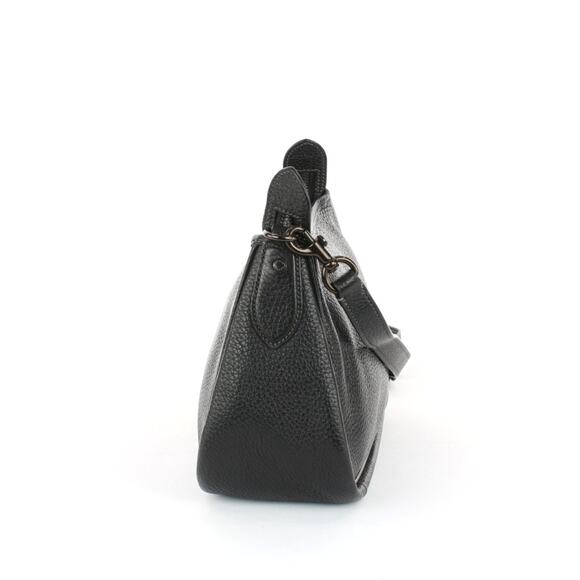 Coach Cary Black Leather Shoulder Bag - Picture 3 of 8